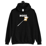 Red Shiba Nope - Hooded Sweatshirt