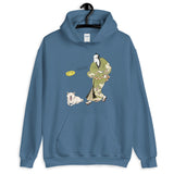 No Fetch Cream Shiba - Ukiyoe - Unisex Hoodie