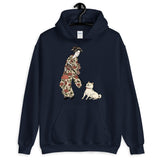 Ukiyoe Stubborn Cream Shiba - Unisex Hoodie x Ukiyoe-Haaan