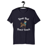 Look But Don't Touch - Sesame Shiba - Short-Sleeve Unisex T-Shirt