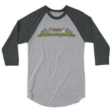 American Basenji & Shiba Inu Rescue - 3/4 sleeve raglan shirt - Stubborn Shiba Co