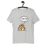 Escape Plan - Red Shiba - Short-Sleeve Unisex T-Shirt