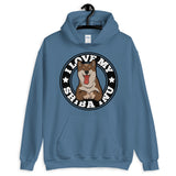 I LOVE MY SESAME SHIBA INU - Hooded Sweatshirt