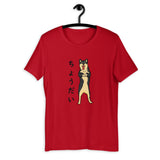 Chodai (Please) - Black & Tan Shiba - Short-Sleeve Unisex T-Shirt