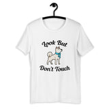 Look But Don't Touch - Cream Shiba - Short-Sleeve Unisex T-Shirt