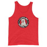 I love my Cream Shiba Inu - Unisex  Tank Top - Stubborn Shiba Co