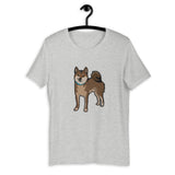 Sesame Shiba - Short-Sleeve Unisex T-Shirt