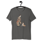 Ukiyoe Shiba Inu T-Shirt x Ukiyoe-Haaan (Unisex T-Shirt)