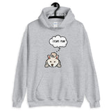 Shiba Inu Shirt - Escape Plan Hooded Sweatshirt