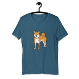Red Shiba - Short-Sleeve Unisex T-Shirt