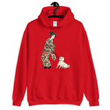 Ukiyoe Stubborn Cream Shiba - Unisex Hoodie x Ukiyoe-Haaan