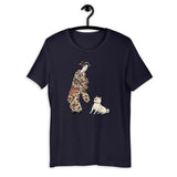 Ukiyoe Stubborn Cream Shiba - Short-Sleeve Unisex T-Shirt x Ukiyoe-Haaan