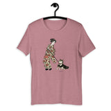 Ukiyoe Shiba Inu - Black & Tan - Short-Sleeve Unisex T-Shirt x Ukiyoe-Haaan
