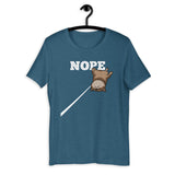 Nope - Sesame Shiba - Short-Sleeve Unisex T-Shirt