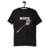 Nope - Sesame Shiba - Short-Sleeve Unisex T-Shirt
