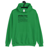 Shiba Inu Definition - Hooded Sweatshirt