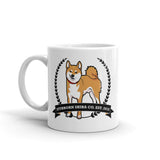Red Stubborn Shiba Mug - Stubborn Shiba Co