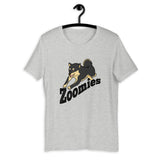 Zoomies - Black & Tan Shiba - Short-Sleeve Unisex T-Shirt