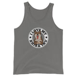 I love my Sesame Shiba Inu - Unisex  Tank Top - Stubborn Shiba Co