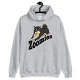 Zoomies!! Black and Tan Shiba - Hooded Sweatshirt