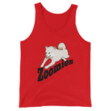 Zoomies!! Cream Shiba - Unisex  Tank Top - Stubborn Shiba Co