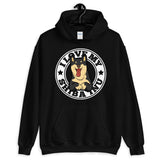 I LOVE MY BLACK & TAN SHIBA INU - Hooded Sweatshirt