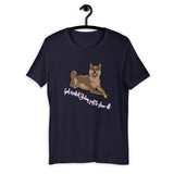 God Created a Sesame Shiba Inu to Show off - Short-Sleeve Unisex T-Shirt