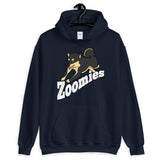 Zoomies!! Black and Tan Shiba - Hooded Sweatshirt