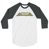 American Basenji & Shiba Inu Rescue - 3/4 sleeve raglan shirt - Stubborn Shiba Co