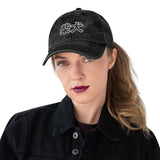 Vintage Cotton Twill Cap with Shiba Inu written in Japanese (Kanji)