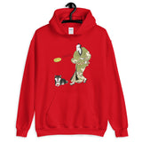 No Fetch Black & Tan Shiba - Ukiyoe - Unisex Hoodie