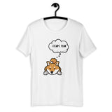 Escape Plan - Red Shiba - Short-Sleeve Unisex T-Shirt