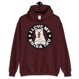 I LOVE MY CREAM SHIBA INU - Hooded Sweatshirt