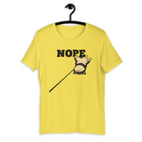 Nope - Black & Tan Shiba - Short-Sleeve Unisex T-Shirt
