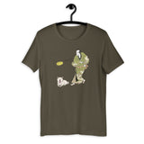 No Fetch Cream Shiba - Ukiyoe - Short-Sleeve Unisex T-Shirt