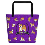 Stubborn Shiba - Beach / Shopping Tote - Stubborn Shiba Co