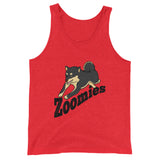 Zoomies!! Black and Tan Shiba - Unisex  Tank Top - Stubborn Shiba Co