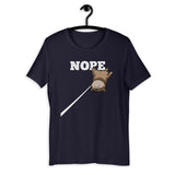 Nope - Sesame Shiba - Short-Sleeve Unisex T-Shirt
