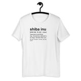 Shiba Inu Definition - Short-Sleeve Unisex T-Shirt