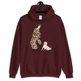 Ukiyoe Stubborn Cream Shiba - Unisex Hoodie x Ukiyoe-Haaan