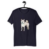 Cream Shiba - Short-Sleeve Unisex T-Shirt