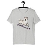 God Created a Cream Shiba Inu to Show off - Short-Sleeve Unisex T-Shirt