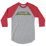 American Basenji & Shiba Inu Rescue - 3/4 sleeve raglan shirt - Stubborn Shiba Co