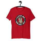 I LOVE MY SESAME SHIBA INU - Short-Sleeve Unisex T-Shirt