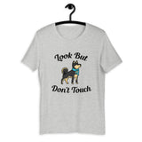 Look But Don't Touch - Blcak & Tan Shiba - Short-Sleeve Unisex T-Shirt