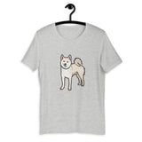 Cream Shiba - Short-Sleeve Unisex T-Shirt