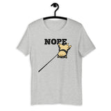 Nope - Black & Tan Shiba - Short-Sleeve Unisex T-Shirt
