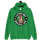 I LOVE MY SESAME SHIBA INU - Hooded Sweatshirt