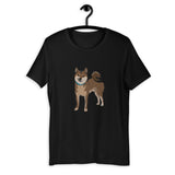 Sesame Shiba - Short-Sleeve Unisex T-Shirt