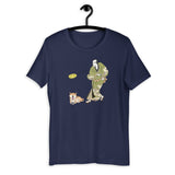 No Fetch Red Shiba - Ukiyoe - Short-Sleeve Unisex T-Shirt